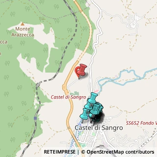Mappa Contrada Vallocchie, 67031 Castel di Sangro AQ, Italia (1.21538)