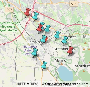 Mappa Via di Colle Oliva, 00043 Ciampino RM, Italia (3.32071)