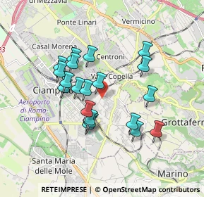 Mappa Via di Colle Oliva, 00043 Ciampino RM, Italia (1.622)