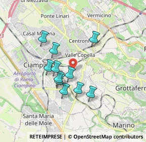 Mappa Via di Colle Oliva, 00043 Ciampino RM, Italia (1.51)