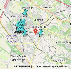 Mappa Via di Colle Oliva, 00043 Ciampino RM, Italia (2.04091)