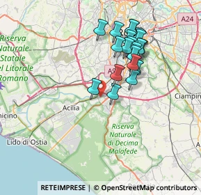 Mappa Via Franco Donatelli, 00100 Roma RM, Italia (7.13)