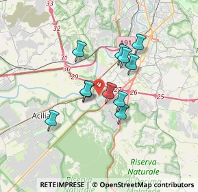 Mappa Via Franco Donatelli, 00100 Roma RM, Italia (2.77545)