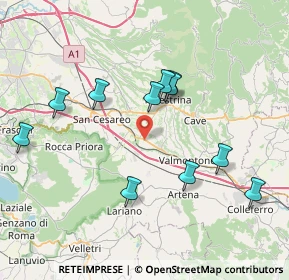 Mappa Labico, 00030 Labico RM, Italia (8.03)