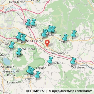 Mappa Labico, 00030 Labico RM, Italia (9.798)