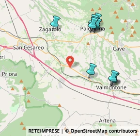 Mappa Labico, 00030 Labico RM, Italia (4.84083)