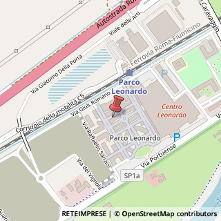 Mappa Via Gian Lorenzo Bernini, 29, 00054 Fiumicino, Roma (Lazio)