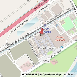 Mappa Via Gia, 00054 Fiumicino, Roma (Lazio)
