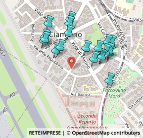 Mappa Via Vittorio Veneto, 00043 Ciampino RM, Italia (0.237)