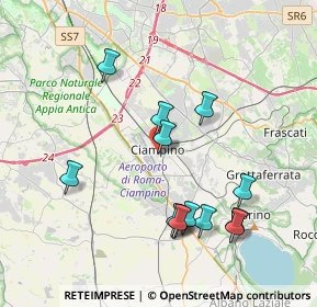 Mappa Via Vittorio Veneto, 00043 Ciampino RM, Italia (4.12154)