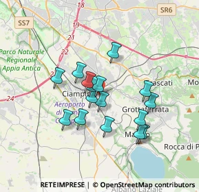 Mappa Via isola del Giglio, 00043 Ciampino RM, Italia (2.98063)