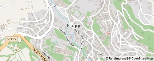 Mappa Fiuggi