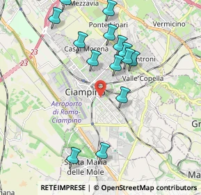 Mappa 00043 Ciampino RM, Italia (2.13571)
