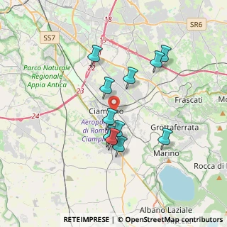 Mappa 00043 Ciampino RM, Italia (3.22636)