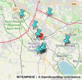 Mappa 00043 Ciampino RM, Italia (3.16154)