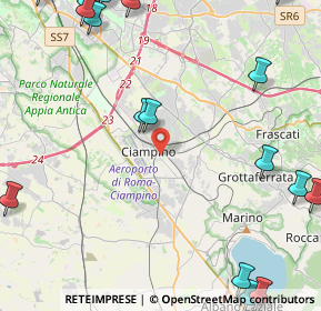 Mappa 00043 Ciampino RM, Italia (7.448)