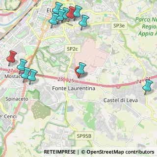 Mappa Via Mario Carucci, 00134 Roma RM, Italia (3.13538)