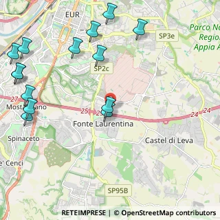 Mappa Via Mario Carucci, 00134 Roma RM, Italia (3.035)