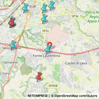 Mappa Via Mario Carucci, 00134 Roma RM, Italia (3.38091)