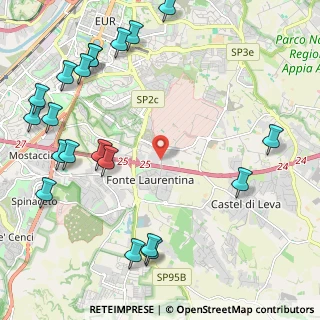 Mappa Via Mario Carucci, 00134 Roma RM, Italia (3.0965)