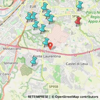 Mappa Via Mario Carucci, 00134 Roma RM, Italia (2.65273)