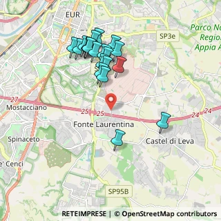 Mappa Via Mario Carucci, 00134 Roma RM, Italia (2.015)