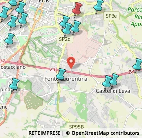 Mappa Via Mario Carucci, 00134 Roma RM, Italia (3.22438)