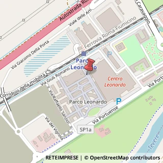Mappa Viale Donato Bramante, 37, 00054 Fiumicino, Roma (Lazio)