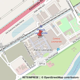 Mappa Via Gian Lorenzo Bernini, 14, 00054 Fiumicino, Roma (Lazio)