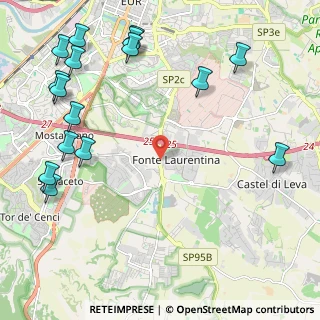 Mappa Via Laurentina, 00128 Roma RM, Italia (3.14563)