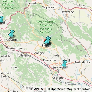 Mappa 03015 Fiuggi FR, Italia (23.13733)