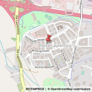 Mappa Via Beniamino Segre, 56, 00134 Roma, Roma (Lazio)
