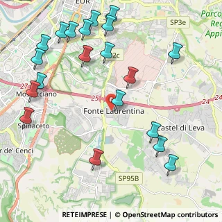 Mappa Via Bruno de Finetti, 00134 Roma RM, Italia (2.826)