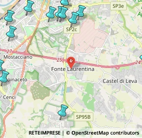 Mappa Via Giulio Krall, 00134 Roma RM, Italia (3.8205)