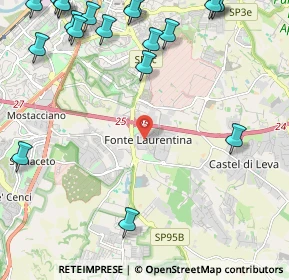 Mappa Via Giulio Krall, 00134 Roma RM, Italia (3.432)