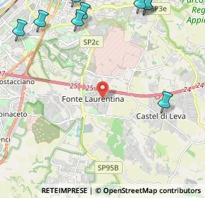 Mappa Via Luigi de Marchi, 00134 Roma RM, Italia (3.745)