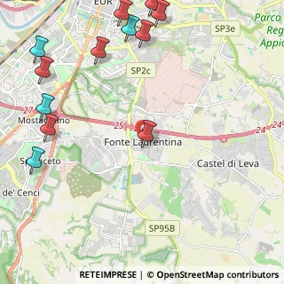 Mappa Via Beniamino Segre, 00134 Roma RM, Italia (3.24417)