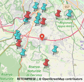 Mappa Via Beniamino Segre, 00134 Roma RM, Italia (4.80688)