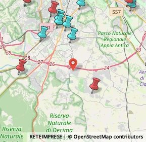 Mappa Via Beniamino Segre, 00134 Roma RM, Italia (7.203)