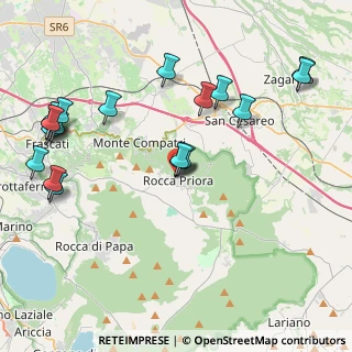 Mappa Largo Pallotti, 00079 Rocca Priora RM, Italia (5.226)