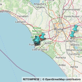 Mappa Viale Bramante, 00054 Fiumicino RM, Italia (9.65545)