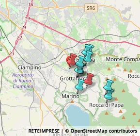 Mappa Via del Piscaro, 00046 Grottaferrata RM, Italia (2.41333)