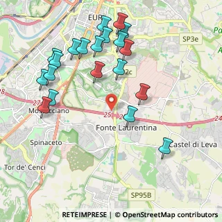 Mappa Via Del Fosso di Acqua Acetosa Ostiense, 00143 Roma RM, Italia (2.409)
