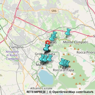 Mappa Via Selva Rustica, 00046 Grottaferrata RM, Italia (2.97056)