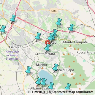 Mappa Via Selva Rustica, 00046 Grottaferrata RM, Italia (5.30867)