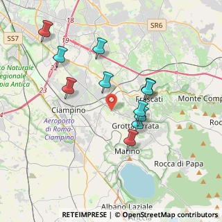Mappa Via di Valla Marciana, 00118 Roma RM, Italia (3.67636)