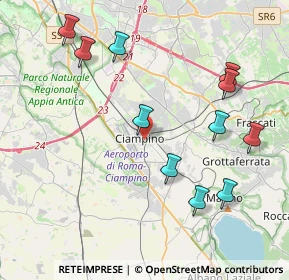 Mappa Via Col di Lana, 00043 Ciampino RM, Italia (4.72)