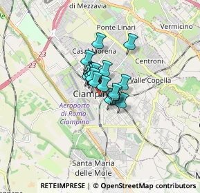 Mappa Via Col di Lana, 00043 Ciampino RM, Italia (0.783)