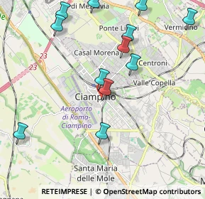 Mappa Via Col di Lana, 00043 Ciampino RM, Italia (2.47667)