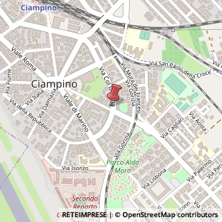 Mappa Via Principessa Pignatelli, 35, 00043 Ciampino, Roma (Lazio)